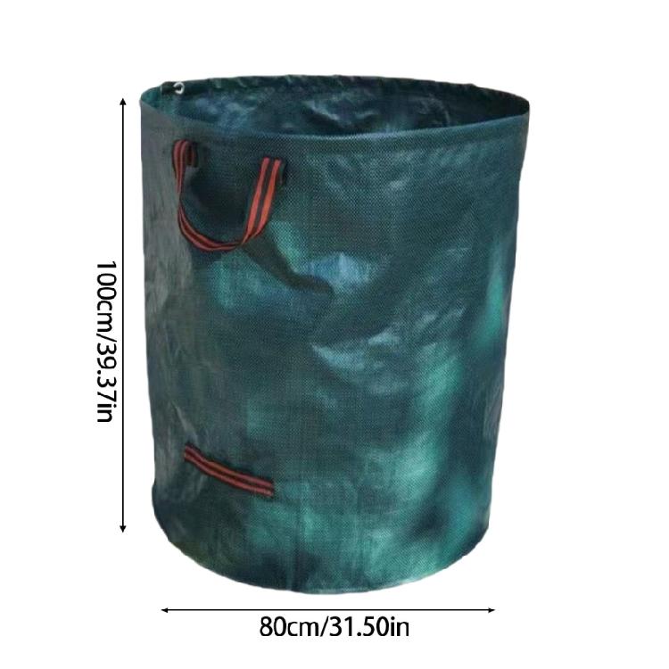 Reusable Yard Waste Bags Lawn Leaf Bags Heavy Duty Garden Bags Gardening Reusable Rubbish Bags for Plant Accessories