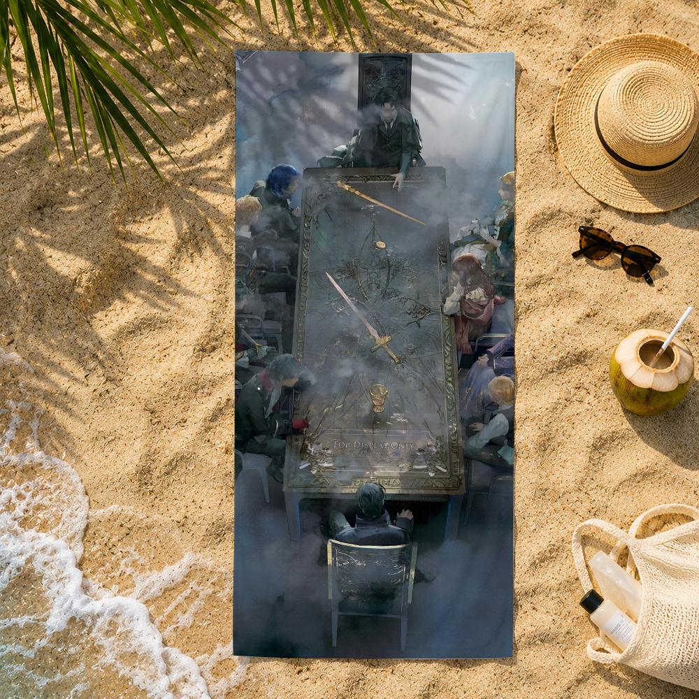 Fantasy L-Lord Of The Mysteries Towel ultra-fine fiber quick drying absorbent towel, beach swimming vacation beach towel