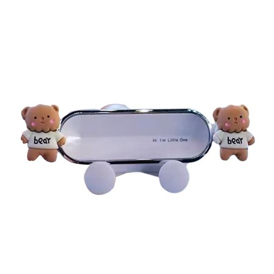 

Cute Cartoon Air Vent Phone Holder 360 Degrees Rotatable Car Mount Universal Phone Mount Easy One-Hand Operation Fun Dashboard Accessory