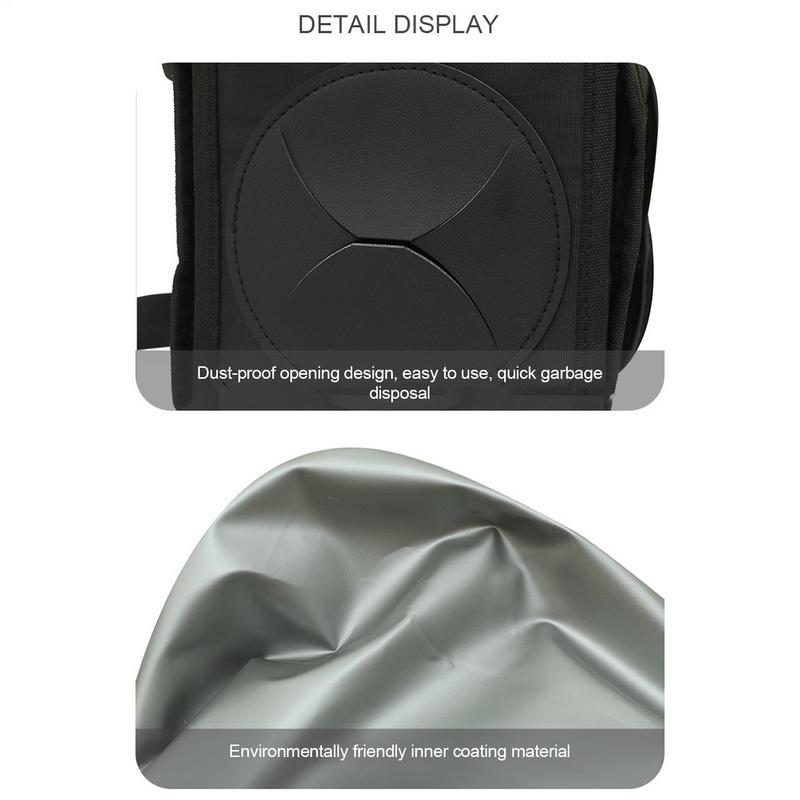 Foldable Car Trash Can Automotive Traveling Garbage Container Can Vehicle Dustbin Leakproof Storage Solution For Umbrella Mobile