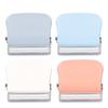 Hole Punch Ruler Design Quick Positioning 3 Holes Metal Paint Body Loose Leaf Puncher for Documentat