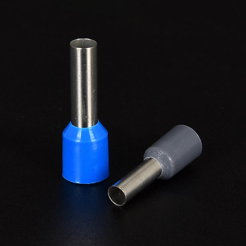 VE Tube-Type Pre-Insulated Terminal E 0308 Cold-Pressed Pin Terminal