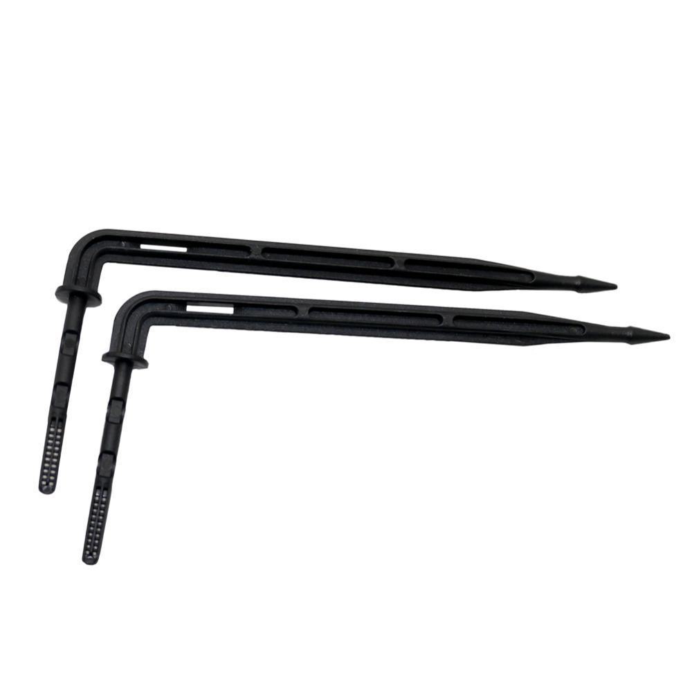 Black Curved Drip Arrow: Ground-Inserted Steady Flow Irrigation Device for Greenhouses and Orchards