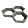 3PCS Nordic Style Hexagonal Suspended Storage Rack Hexagonal Floating Shelves  Home Decor