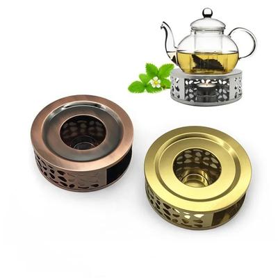 Teapot Heater Stainless Steel Hollow Teapot Heating Base for Candle Heating Ceramic Teapot Coffee Pot Heating Tool Accessory