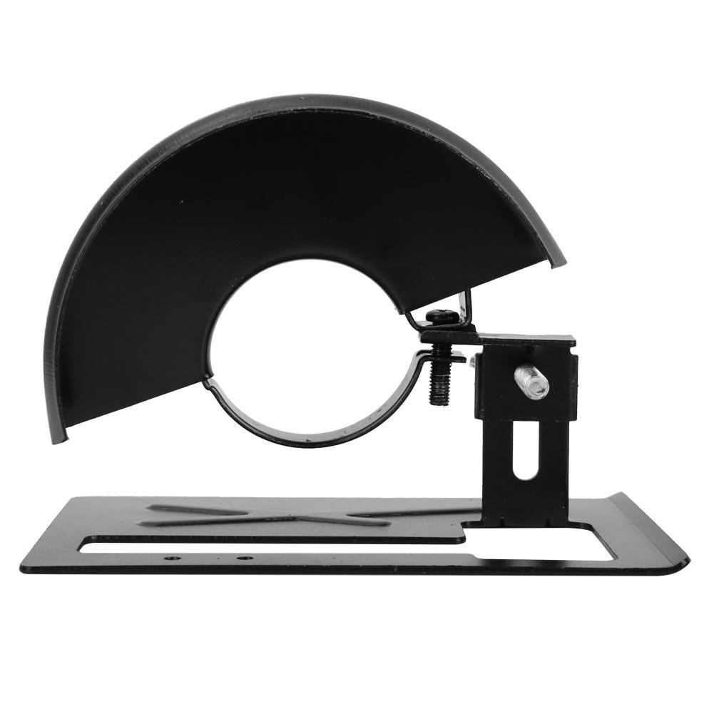 Elektrische Haakse Slijpmachine Snijstand Houder Snijmachine Basis en Haakse Slijpmachine Beschermkap(#1)