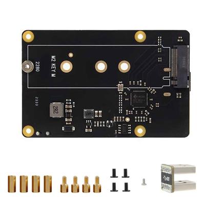 X872 USB  To NVMe Solid Disk Expansion Board For RPi 4, M.2 Drive 2230 2242 2260 2280 Compatible 5Gbps Transfer