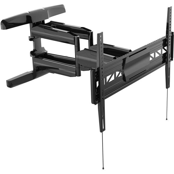 TM Electron TMSLC145 Support Mural Universel Inclinable Pivotant Avec Bras Double Pour Écrans Ou Téléviseurs LED, OLED, LCD, 3228