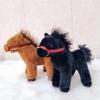 Cute Little Horse Plush Toy Pendant - Children's Zoo Animal Mascot Doll