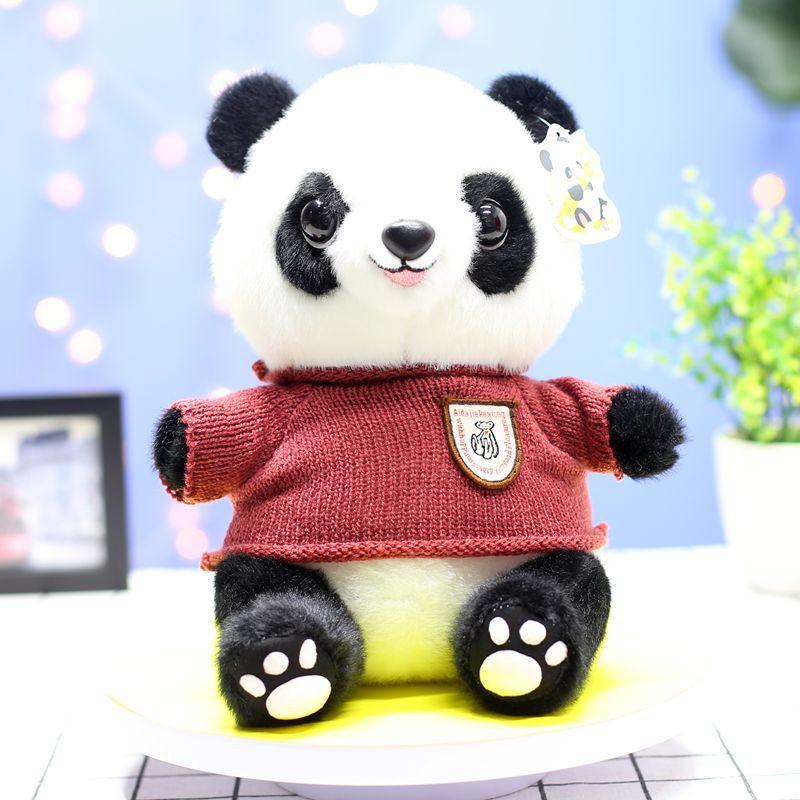 Cute National Treasure Panda Doll Plush Toy Grab Machine Doll Children's Holiday Gift