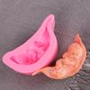 Silicone Cake Chocolate Molds Baby Baby Fondant Cake Mold, Jelly Liquid Silicone Mold DIY Handmade Soap Baking Mold 1pcs