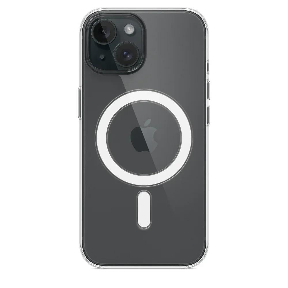 Magnetic  Clear Case For iPhone 17 16 15 14   11 Pro Max Plus mini Air Funda For Magsafe Silicone Transparent Cover