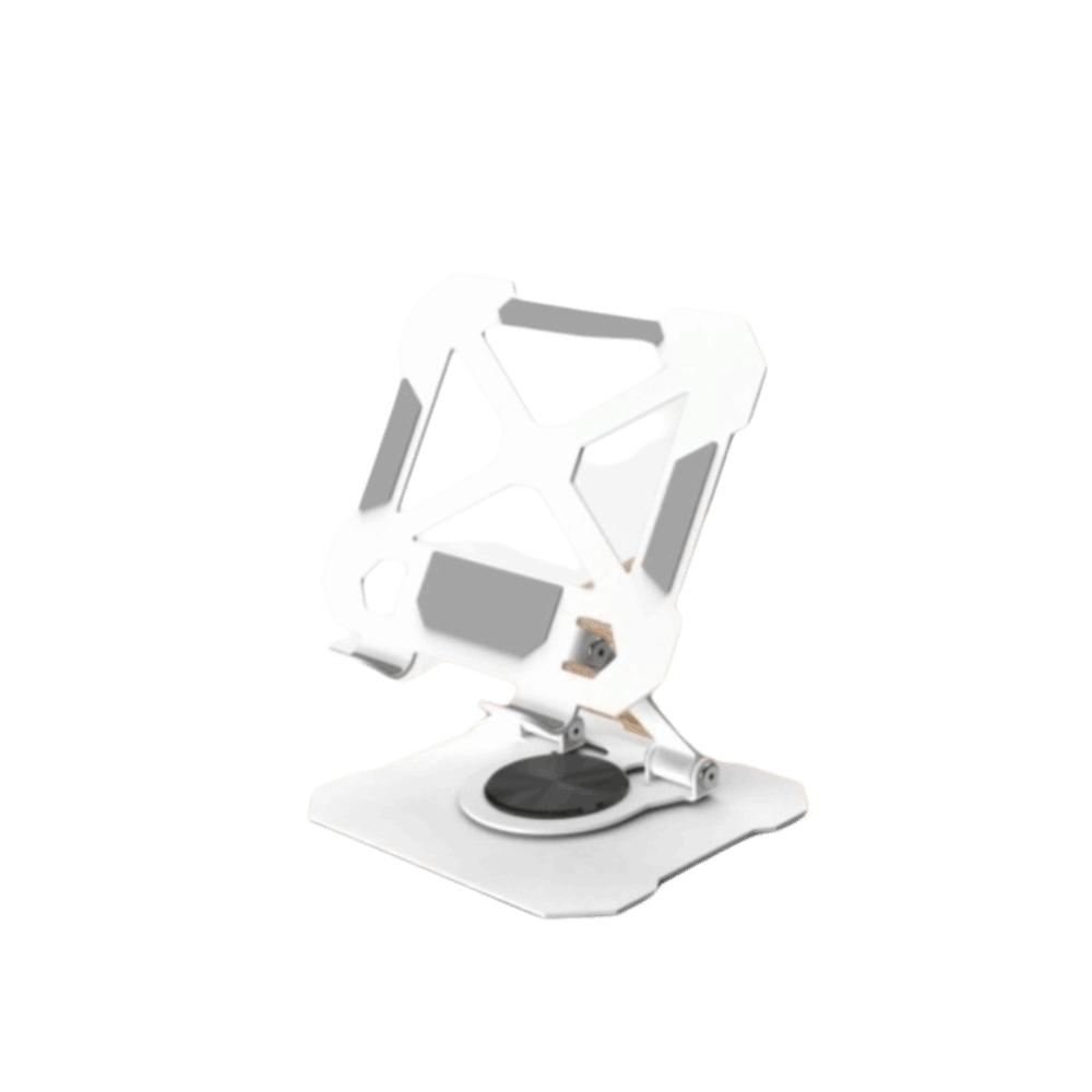 

360 Degree Rotation Desktop Stand Holder Adjustable Cell Phone Stand Tablet Stand Office білий
