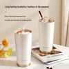 TOMIC Ceramic Lined Insulated Travel Mug
