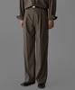 Baulopeulodeogteu Compact Single-Pleat Tr Slacks [Beige]