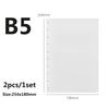 11pcs Loose-leaf Binding Cover Rings Discs Mushroom Hole Binding Ring Binder Notebook Discbound School Office Supplies