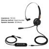 U900 H510 Telephone Headset High Fidelity Noise Reduction Breathable 3.5mm RJ9 MIC Long Cable Call Center Headphone for Telemarketing