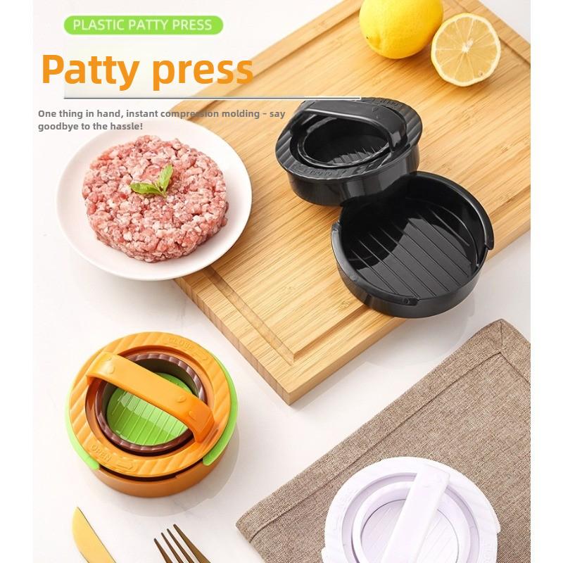 Round Burger Making Tools Meat Press Meat Patty Press Combination Meat Press Kitchen Gadgets