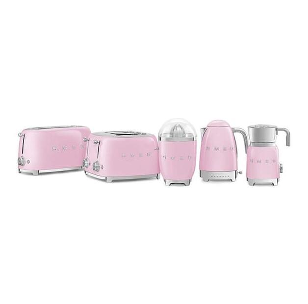 Prăjitor de pâine SMEG Stilul anilor '50 TSF02PKEU, 1500 W