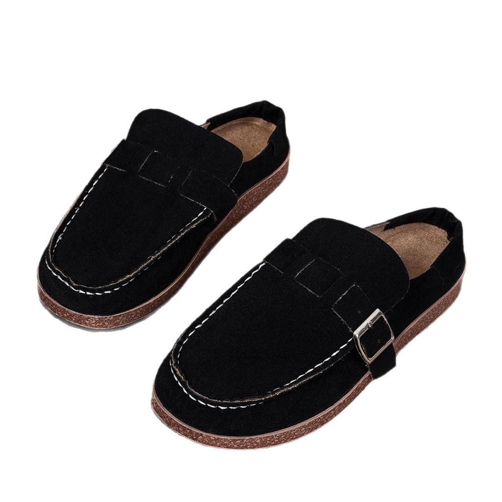 Plus Size Shoes  for Women 35-42 Summer Fashion Slip on Platform Wedges Slippers Women Casual Round Toe Flats Sandals