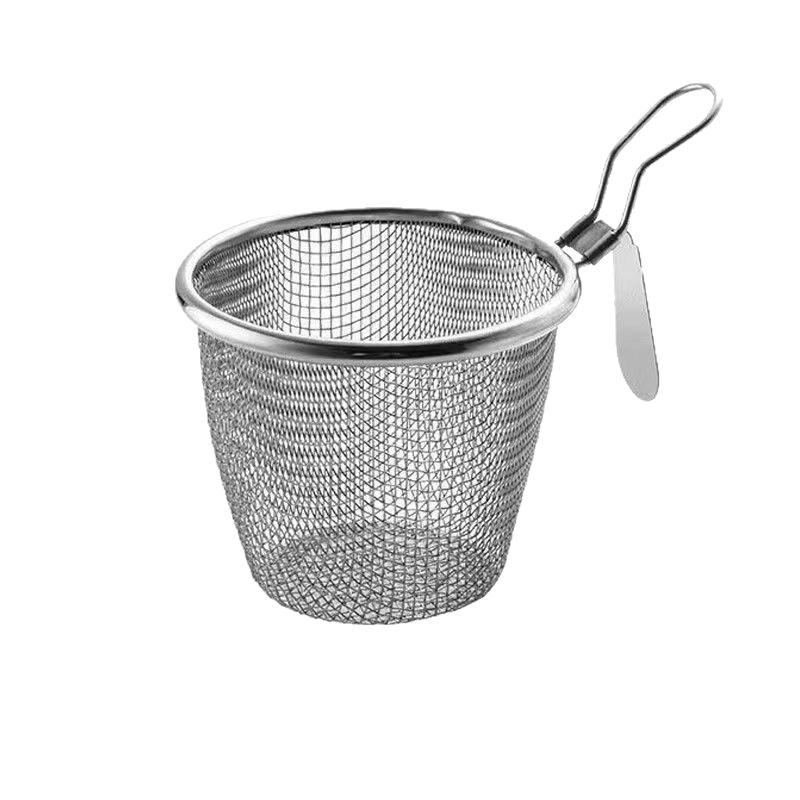 Edelstahl-Nudel- und Suppen-Schaumlöffel-Sieb für Hot Pot und Shabu-shabu