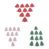 20x Christmas Pieces Gift Wood Tag for DIY Scrapbook Embellishment