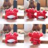 Plush Lobster Keychain With Soft Short Pile For Bag Decor And Gift