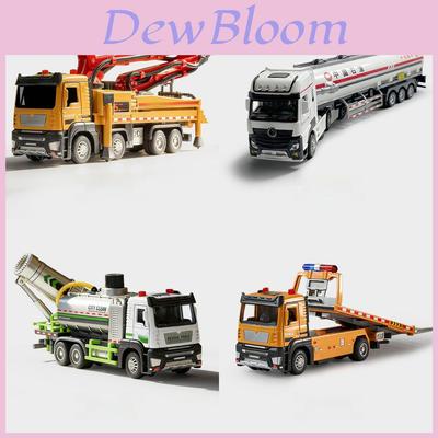 Metal Water Tanker Toy With Lights And Sound For Kids Educational Play