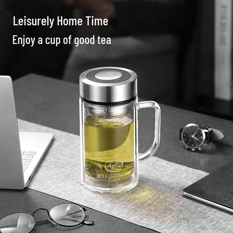 Fuguang Silver Ion Antibacterial Borosilicate Glass Cup