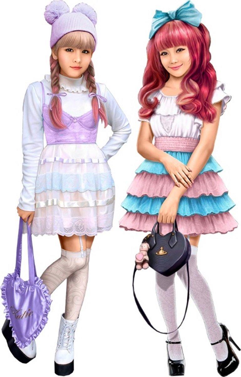 

Master Box 1/35 Scale Plastic Model Kit: Minami and Mai, Two Cute Fashion Girls, MB35187