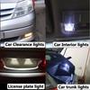 Silicone 12V 6 SMD Car Interior Dome Reading Light License Plate Lamp Waterproof LED Bulb Side Marker Lamp