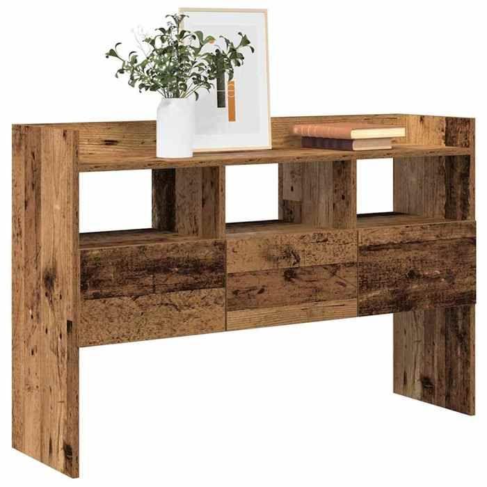 VidaXL Buffet vieux bois 105x30x70 cm bois d'ingénierie, armoire, placard, buffet haut, armoire latérale, armoire de 856634