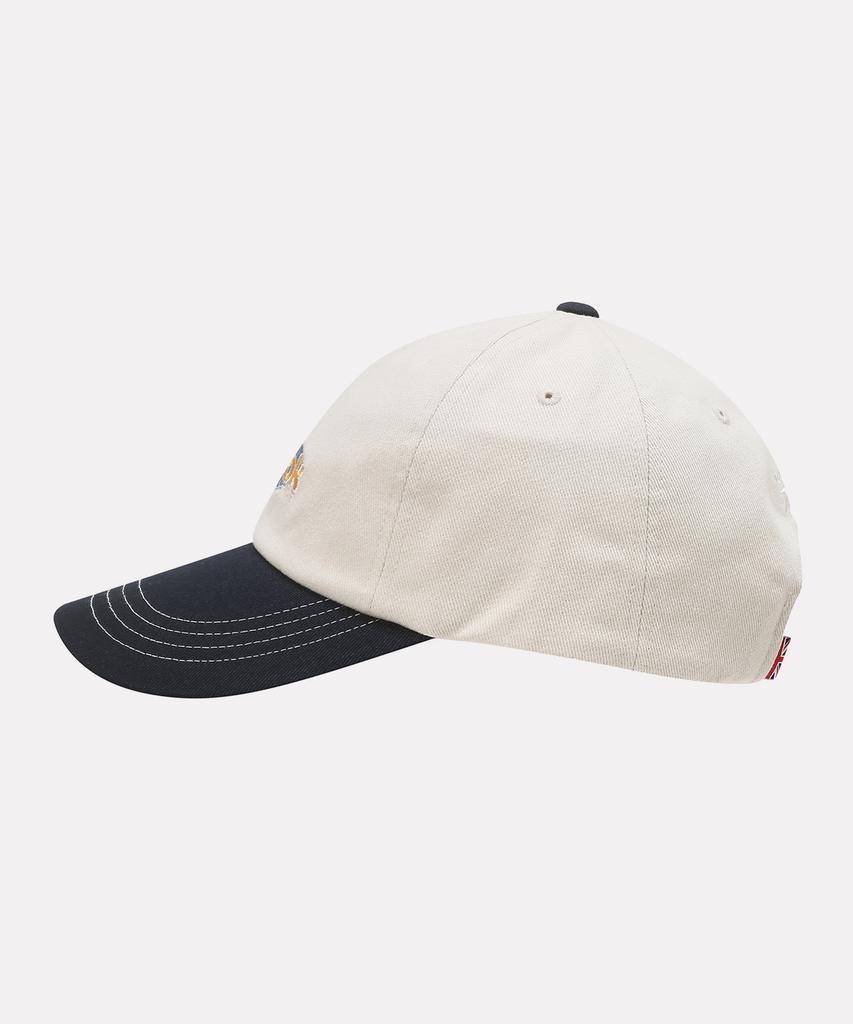 REEBOK Two-Tone Logo Ball Cap - Ivory:Navy