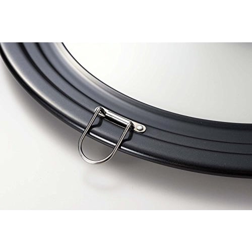 Pearl Metal Oil Partner H-5073 Glass Window Frying Pan Lid for 26, 28, and 30cm Frying Pans
