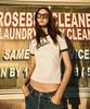 Peullukeu Retro Script Logo Ringer T-Shirt Ash Grey Fst359