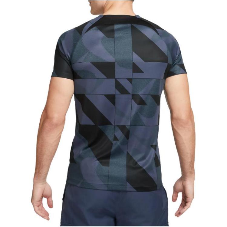 Nike FC Barcelona Academy Pro Third Dri-FIT Logo T-Shirt Men Tops Dark-Blue DZ1337-438