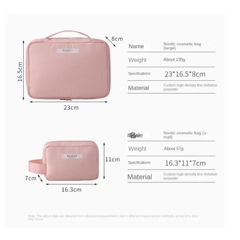New Women's Portable Travel Cosmetics Storage Bag with Large Capacity Waterproof Girl Makeup Bag Women's Washing Bag organizer