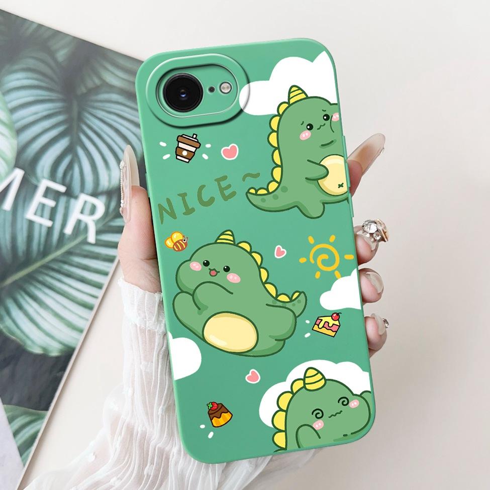 Funda For iPhone 16e A3212 A3409 A3410 A3408 Back Cover For iPhone 16e Case Silicone Fashion Luxury Cute Cartoon Cool Boys Girls