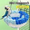 Hanging Bird Hammock Comfortable Bird Cage Swing New Warm Bird Nest  Pet Supplies