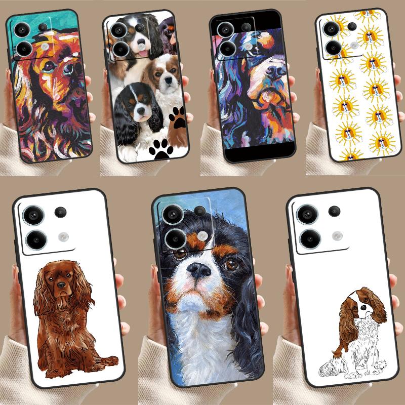 Cavalier King Charles Spaniel Case For Xiaomi Redmi Note 13 Pro 12 11 9 10 Pro 12S 11S 10S 9S Redmi 12 10C 12C 13C Cover