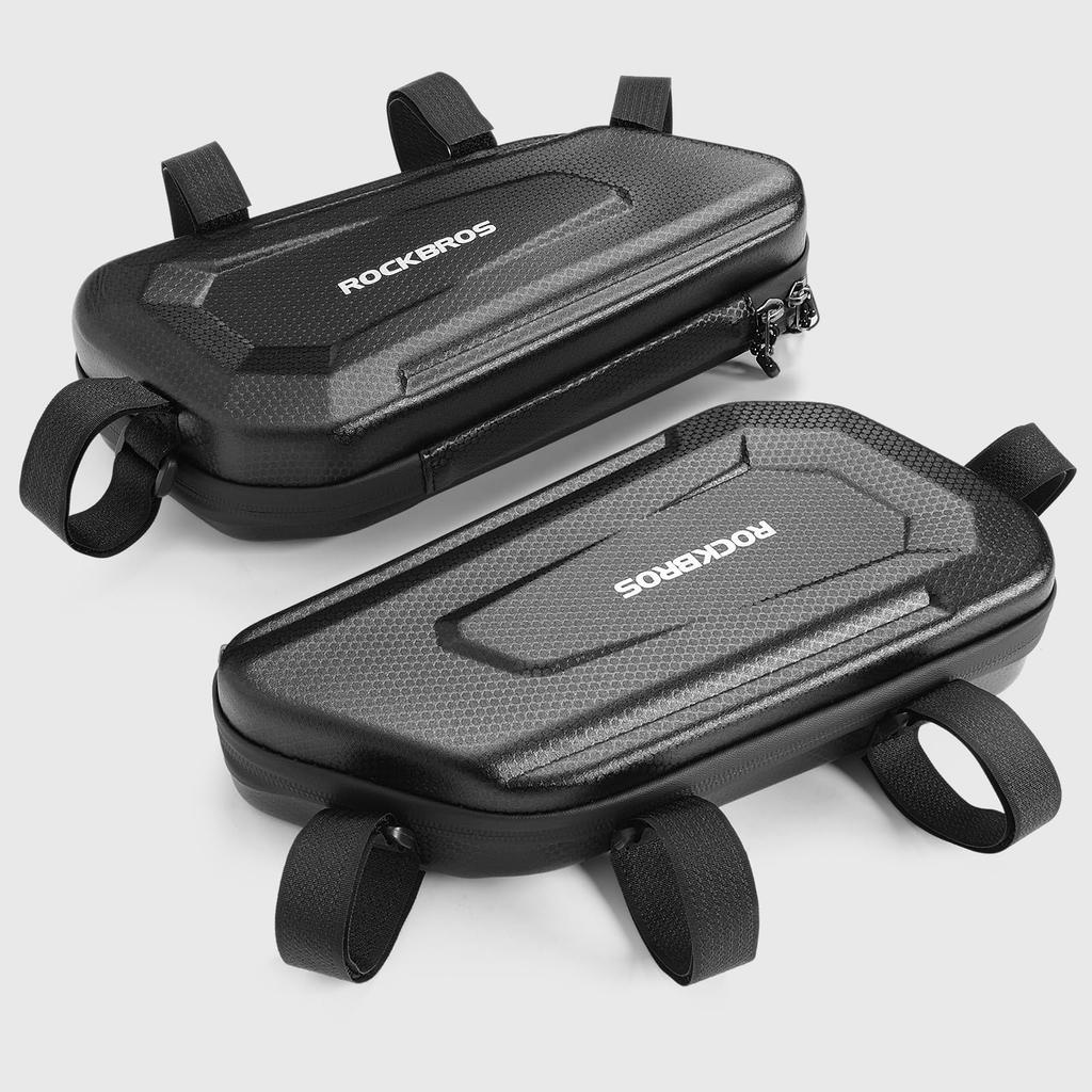 WOOGA Motorcycle Modified Hard Shell Saddle Waterproof Triangle Side Bags Tool Bag Gal Carbon Look Waterproof Zipper for Honda REBEL CMX 250 CMX 300