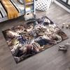 "Anime-Inspired Carpet with Fantasy Characters and Vibrant Design" Suitable for Use As an Anti-slip for Living Room Bedroom Sofas