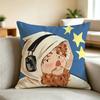 Comedic Horror Streamer CaseOh Square Double-Sided printed Pillow Case Bedroom Bedside Pillow Sofa Cushion Cover