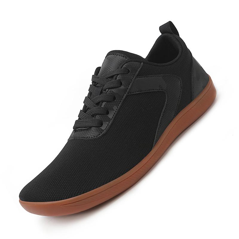 Anti-slip Wide Toe Training Sneakers Light Breathable Casual Sports Shoes Mesh Gym Fitness Flat Shoes