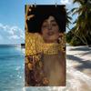 Art Gustav Klimt Kiss Towel Quick Drying Beach Towels Are Suitable For Swimming Pools Camping Yoga And The Gym