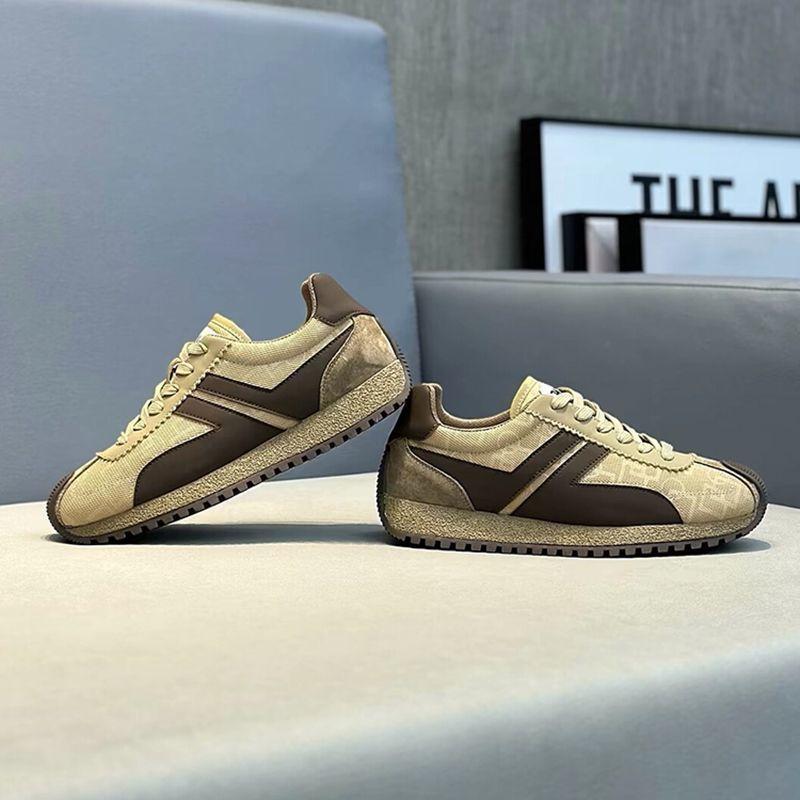 Designer Men Sneakers Luxury Platform Running Shoes Male Fashion Non-slip Sport Shoes Thick Soles Breathable Men Tenis Shoes New