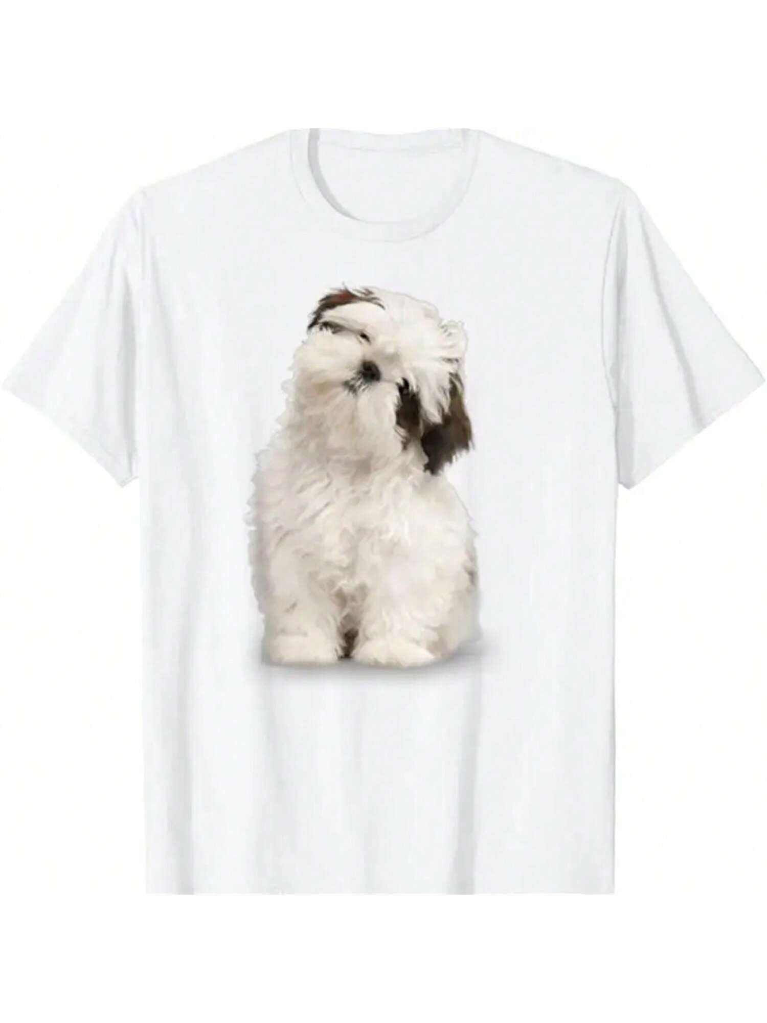 Shih Tzu Puppy T Shirt S разноцветный