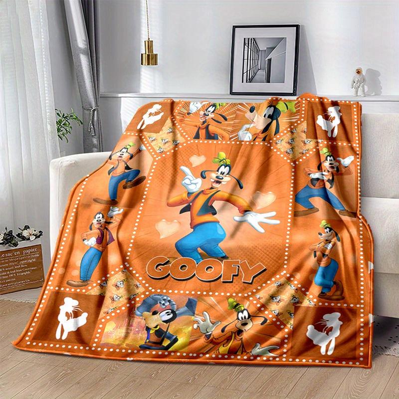 1pc Goofy Cartoon Print Blanket, Perfect for Home, Office, or Outdoor Use, Great Gift Idea!