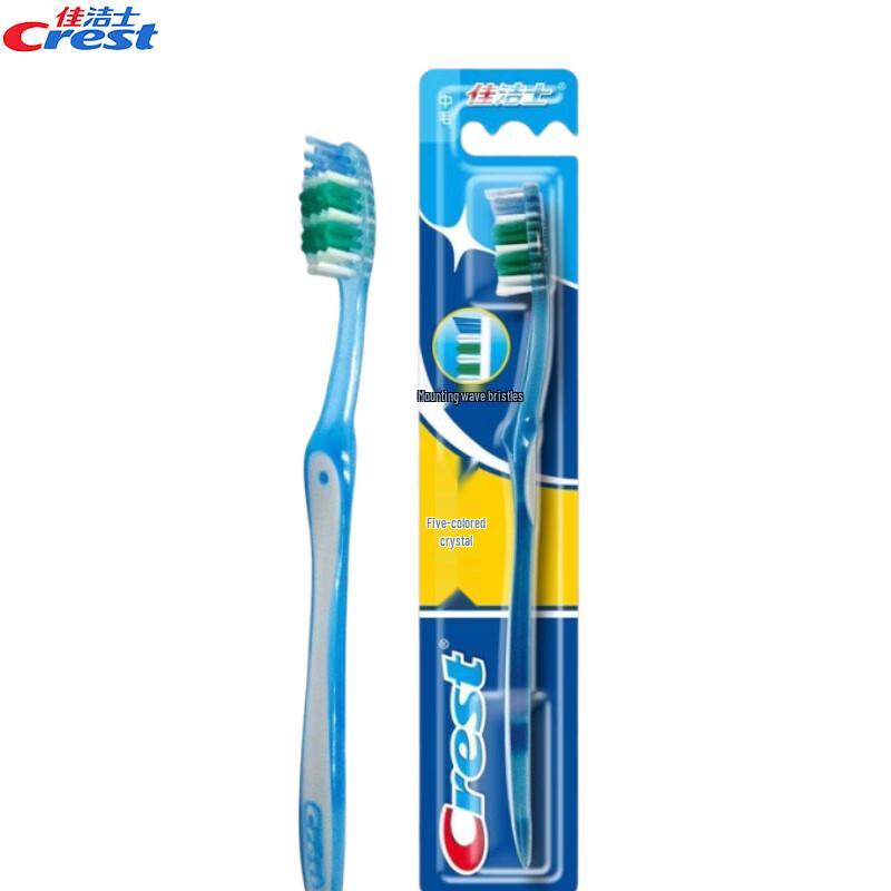 Crest Colorful Crystal Soft Bristle Toothbrush