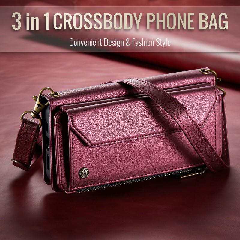 Cross-Body Phone Case with Card Slot for Google Pixel 7A/8P/9Pro/10 Pro XL – Shoulder Strap Included